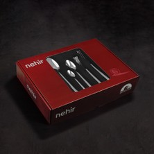 Nehir Milano Sade 12 Kişilik 72 Parça Kutulu Çatal Kaşık Bıçak Takımı