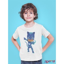 Bumeta Pijimaske Piji Maske Catboy Karakter Characters Çocuk Tişört T-Shirt