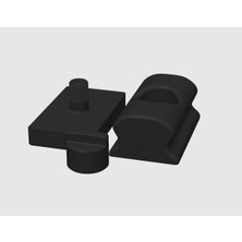 Zımpara Takozu – 93X115MM Tırnaklı Kağıt Sabitleme Aparatı (3d Baskı) Tek Ebat