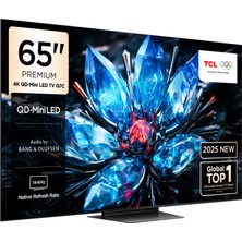 TCL 65Q7C 65" 165 Ekran Uydu Alıcılı 4K Ultra HD MiniLED Google TV