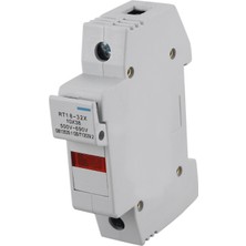 Explosion1 RT18-32X Ac 380V 32A 1 Kutuplu 10X38MM Dın Ray Montajlı Sigorta Tutucu Tabanı (Yurt Dışından)