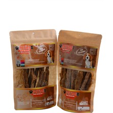 Petimix İnek Memesi Çubukları 130g Çiğneme Çubukları Köpek Ödülü