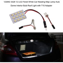 Explosion1 12 Smd Cob LED T10 4W 12V Beyaz Işık Araba Iç Panel Işıkları Tavan Lambası Ampulü (Yurt Dışından)