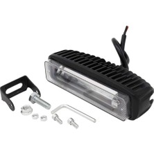 Explosion1 Inç 30W Kırmızı Çizgi LED Forklift Araba Uyarı Lambası Güvenlik Çalışma Işığı Çubuğu Depo Tehlike Alanı Işığı, 10-80V Su Geçirmez (1 Adet) (Yurt Dışından)