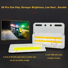 Explosion1 4 Adet/takım Parlak LED Dönüş Işıkları 24V 56 LED Sinyal Lambası Kamyon Cob Yan Işık Işaretleyici Lamba Araba Kamyonlar Için Sarı (Yurt Dışından)