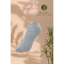 Weweus Gri Doğal Bambu Lüks Süper Ince Erkek Bisiklet Çorap 267