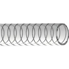 Hortum Plaza Telli Şeffaf Hortum Tip 1 ( İç Çap 12,5mm) (1/2") ( 5 Metre)