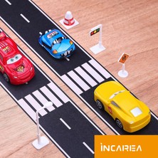 Otobant Eğitici ve Eğlenceli Yol Yapım Bandı - Çocuk Trafik Bantı- Oyuncak Araba Yol Bandı
