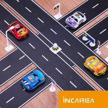 Otobant Eğitici ve Eğlenceli Yol Yapım Bandı - Çocuk Trafik Bantı- Oyuncak Araba Yol Bandı