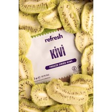 Refresh Chips Freeze Dried Kivi - Dondurularak Kurutulmuş Meyve - Freeze Dry Meyve Kurusu 20gr