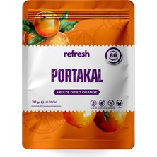Refresh Chips FREEZE DRY PORTAKAL -DONDURULARAK KURUTULMUŞ -20gr
