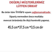 Becen House Ankastre Emaye Derin Parlak Fırın Tepsisi 45,5*37,5*3,5 cm