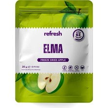 Refresh Chips Freeze Dried Elma - Dondurularak Kurutulmuş Meyve - Freeze Dry Meyve Kurusu 20gr