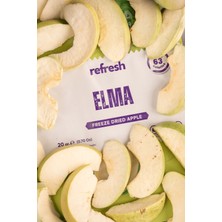 Refresh Chips Freeze Dried Elma - Dondurularak Kurutulmuş Meyve - Freeze Dry Meyve Kurusu 20gr