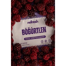 Refresh Chips Freeze Dried Böğürtlen - Dondurularak Kurutulmuş Meyve - Freeze Dry Meyve Kurusu 20gr