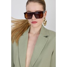 Olive Yeşili Keten Görünümlü %100 Pamuk Astarlı Blazer Ceket 6023-3