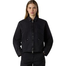 The north face W Cedar Canvas Work Jacket Kadın Günlük Ceket NF0A8B99JK31 Siyah
