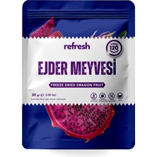 Freeze Dried Ejder Meyvesi - Dondurularak Kurutulmuş Meyve - Freeze Dry Meyve Kurusu 20GR