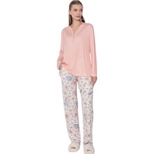 Limissi Desenli Malisa Pijama Takımı 24408