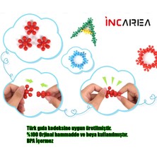 Magic Molecules / Master Molekül / Kar Tanesi Eğitici Yaratıcı 5 Renk 120 Parça Eğitici Oyuncak