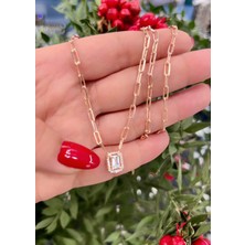 Defne Silver Serry Baget Kolye