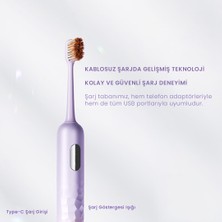 Enchen Aurora T3 Pembe Değiştirilebilir Başlıklı Şarjlı 3 Farklı Fırçalama Modlu Diş Fırçası