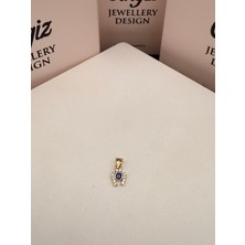 14  Ayar Minimal Göz Charm