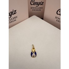 14 Ayar Mineli Ayakkabı Charm