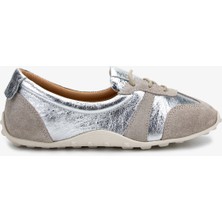 Valmenti Kadın Hakiki Deri Sneakers & Spor Ayakkabı 51 71351 Bn Ayk Y25 Tas Suet/lame