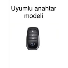 Toyota Yeni Kasa Chr C-Hr Camry Corolla Cross Yaris Cross Prius Rav4 Anahtar Kılıfı 2.resime Bakınız