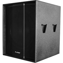 Pro-Main MS-1018SA 1200W 46 cm Aktif Subwoofer