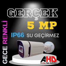 Arna 10 Kameralı 5 Mp Sesli Warm LED Waterproof 3.6 mm Lens H.265 Ahd Güvenlik Seti - ST510