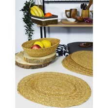Hasır 4 Adet Oval Amerikan Servis  41X30 cm