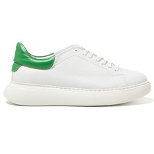 Erkek Sneaker ( Günlük) RC-25Y-058-R1960 John May Beyaz-Yeşil