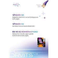 Forvits Lab D3 K2 Takviye Edici Gıda