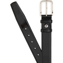 Cacharel Erkek Siyah Rugan Deri Kemer 50305937-VR046