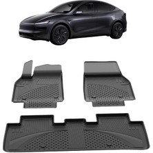 Tesla Model Y Juniper 2025+ Uyumlu Sahler 4.5d Pro Premium Oto Havuzlu Paspas - Model Y Juniper 2025+