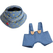 Lanfy 17CM Giysileri, Oyuncaklar Için Şapkalı Kot (Yurt Dışından)