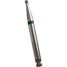 10 lu  Anguldurva Uyumlu Rond Elmas Frez Yeşil Kuşak Uzun Şaftlı