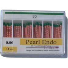 Pearl Endo Gutta Percha 0.6 Açılı No 35