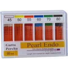 Pearl Endo Gutta Percha Açısız No 45-80 Asori