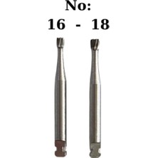 Anguldurva Uyumlu Tungsten Karbit Tersine Konik Frez NO16