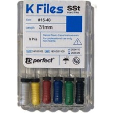 Perfect K Tipi Manuel Kanal Çelik Eğe 31MM No:15-40