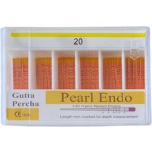 Pearl Endo Gutta Percha Açısız No 20