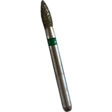 Aeratör Uyumlu Lobut Elmas Frez Yeşil Kuşak 10 Lu