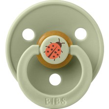 Bibs Studio Colour Ladybug Kauçuk Emzik- Sage 6+ Ay