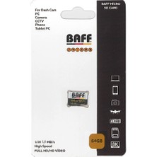 Ventus Baff 64GB Hafıza Kartı Video Kayıt Destekli U3 A2 Standartlarında
