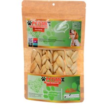 Petimix Örgü Dana Derisi 100g Çiğneme Kemikleri Köpek Ödülü