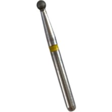 Aeratör Uyumlu Rond Elmas Frez Sarı Kuşak 10 Lu