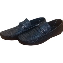 Oktay Kundura Hakiki Deri Babet Tokalı El Saraçlı Yumuşak Günlük Erkek Ayakkabı AP02TOK